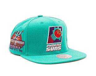 Kšiltovka Mitchell & Ness NBA Desert Green Snapback Hwc Phoenix Suns Teal