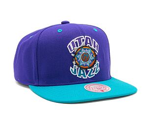 Kšiltovka Mitchell & Ness NBA Breakthrough Snapback Hwc Utah Jazz Purple