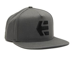 Kšiltovka Etnies Icon Snapback Grey / Black