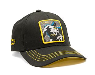 Kšiltovka Capslab Batman - Batman v.2 Black/Yellow Black / Yellow