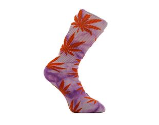 Ponožky HUF Bleach Dye Plantlife Sock sk00758-purpl