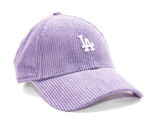 Dámská Kšiltovka New Era 9FORTY Womens MLB Cord Los Angeles Dodgers Purple