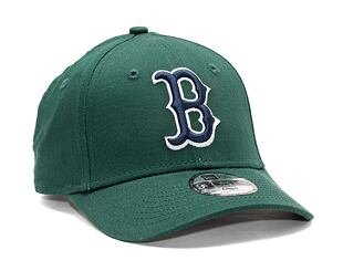 Dětská Kšiltovka New Era 9FORTY Kids MLB League Essential Boston Red Sox Dark Green / Navy