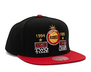Kšiltovka Mitchell & Ness Nba Champ Is Here Snapback Hwc Houston Rockets Black