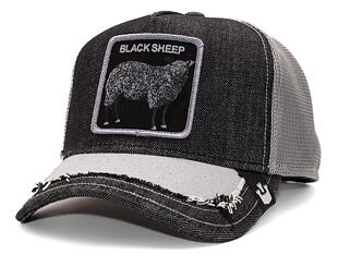 Kšiltovka Goorin Brothers Silky Sheep Trucker Black