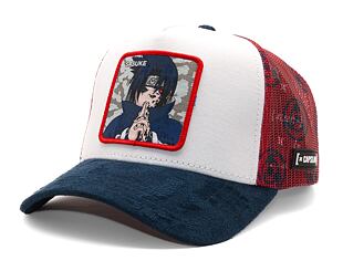 Kšiltovka Trucker Capslab X Naruto - Sasuke Itachi - Serge Coton Mesh Imprime