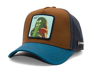 Kšiltovka Trucker Capslab Rick & Morty - Pickle Rick - Coton Finition