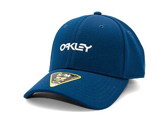 Kšiltovka Oakley - 6 Panel Stretch Metallic Hat - Team Navy
