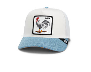 Kšiltovka Goorin - Rooster Fan Institution Ball Club - White
