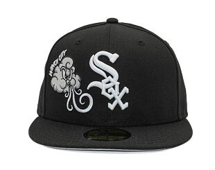 Kšiltovka New Era - MLB Food Icon 59FIFTY - Chicago White Sox - Black / White