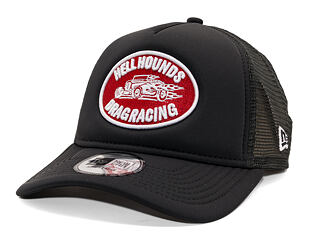 Kšiltovka New Era - Branded Graphic Patch 9FORTY Trucker - Black / Cherry
