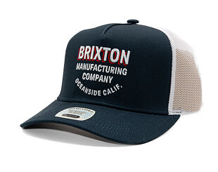 Kšiltovka Brixton - Redoubt C Np Mp Trucker Hat - Navy/White/White