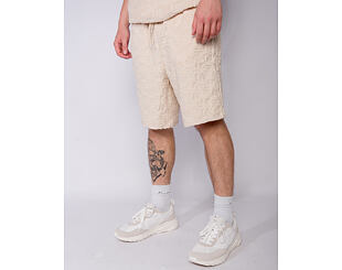 Kraťasy - Og Aop Terry Cloth Shorts - Beige