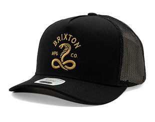 Kšiltovka Brixton - Ky X C Mp Trucker Hat - Black/Black