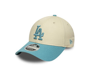 Kšiltovka New Era - MLB WS Patch Retro 9FORTY M-CROWN - LA Dodgers - Cream / Blue