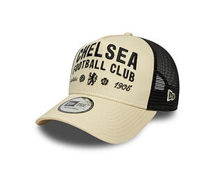 Kšiltovka New Era - Seasonal 9FORTY Trucker - Chelsea FC Lion Crest - Cream