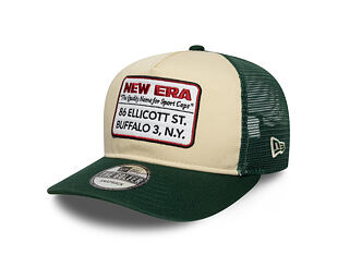 Kšiltovka New Era - Sporty Patch Mesh Golfer 19TWENTY - Cream / Dark Green
