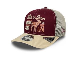 Kšiltovka New Era - Wild Cord 9FIFTY - Burgundy / Stone