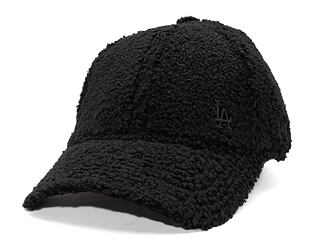 Dámská Kšiltovka New Era - MLB Borg Teddy Fleece 9FORTY - LA Dodgers - Black