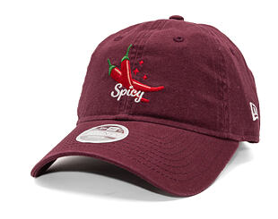 Dámská Kšiltovka New Era - Phrase - Spicy 9TWENTY - Burgundy