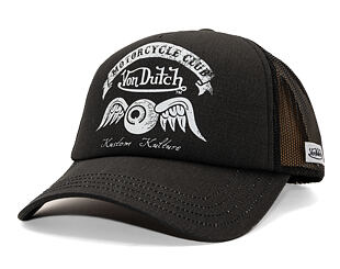 Kšiltovka Von Dutch - Trucker - VD MC - Dark Grey