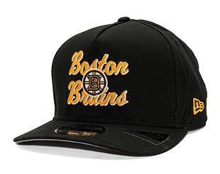 Kšiltovka New Era - NHL Chainstitch 9FIFTY A-Frame - Boston Bruins - Black