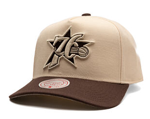 Kšiltovka Mitchell & Ness - NBA Fashion Basic 2T Pro - Philadelphia 76Ers - Cream