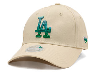 Dámská Kšiltovka New Era - MLB Womens Metallic Logo 9FORTY - LA Dodgers - Cream