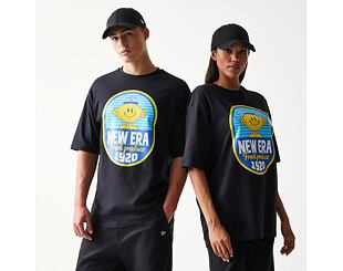 Triko New Era - Fruit Graphic Oversized Tee - Black