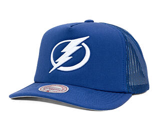 Kšiltovka Mitchell & Ness - Tampa Bay Lightning - Evergreen Trucker - Blue