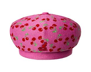 Baret Kangol - Tropic Cherry Jax Beret - Bright Fuchsia