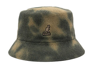 Klobouk Kangol - Tie Dye Knit Bucket - Black/Natural