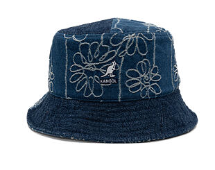 Klobouk Kangol - TRENDS PACK - Denim Mashup Bucket - Medium Blue Floral