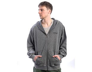 Mikina Rip N Dip - Ripngems Zip Up Hoodie (Charcoal Wash)