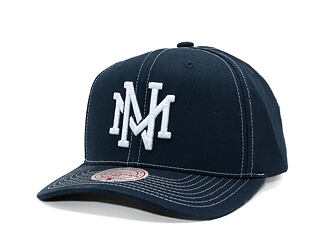 Kšiltovka Mitchell & Ness  - Branded Baseline -Pro Crown Snapback - Navy
