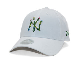 Dámská Kšiltovka New Era - MLB Floral Infill 9FORTY - NY Yankees - White