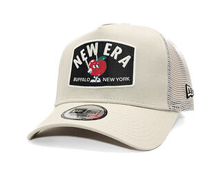 Kšiltovka New Era - Branded Summer Patch 9FORTY A-Frame Trucker - Stone