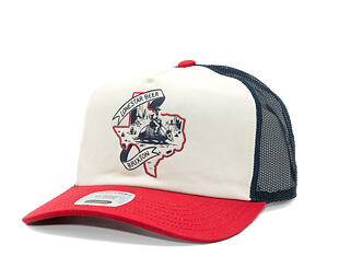 Kšiltovka Brixton - Lonestar X Brixton Trucker - Red/White/Blue
