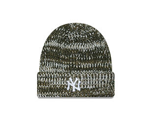 Kulich New Era - MLB Kulich Chunky Beanie Medium Knit - NY Yankees - Cilantro Green / New Olive