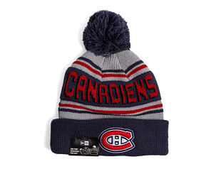 Kulich New Era - NHL Evergreen Wordmark Pom Medium Knit - Montreal Canadiens - Team Color