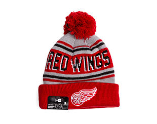Kulich New Era - NHL Evergreen Wordmark Pom Medium Knit - Detroit Red Wings - Team Color