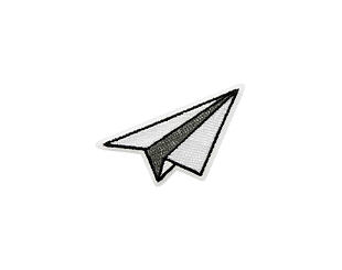 Nažehlovačka Monoquick - Origami vlaštovka 3,3 x 3,8 cm
