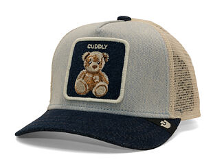 Dětská kšiltovka Goorin - Denim Cuddly Mini - Teddy Bear - Denim