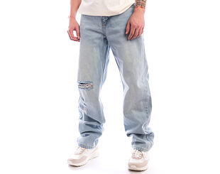 Kalhoty Karl Kani - OG Distressed Straight Leg Jeans - Blue