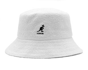 Klobouk Kangol Bermuda Bucket White