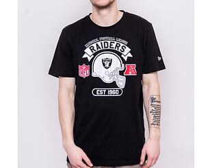 Triko New Era Oakland Raiders Graphic Helmet Tee