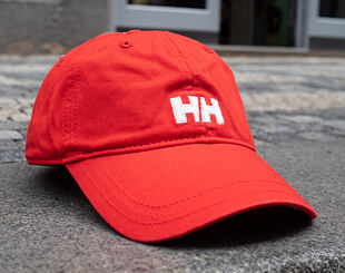 Kšiltovka Helly Hansen Logo Cap Alert Red