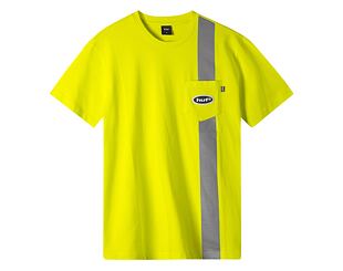 Triko HUF Safety Pocket Yellow