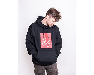 Mikina éS Main Block Hoodie Fleece BLACK