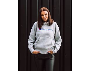 Dámská Mikina Champion Hooded Sweatshirt 113794 EM004 Grey Heather